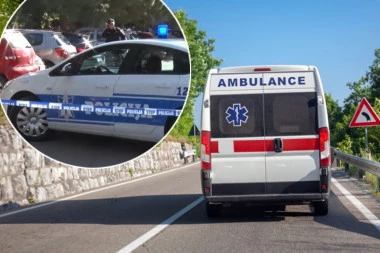 AUTOMOBIL SE SAMOPOKRENUO, PROBIO OGRADU PORED PUTA I UDARIO ŽENU! Helikopterom transportovana u Klinički centar!