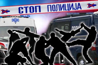 NOVI SNIMAK TUČE U ZEMUNU! Izleteli iz automobila i krvnički se batinali palicama! (VIDEO)