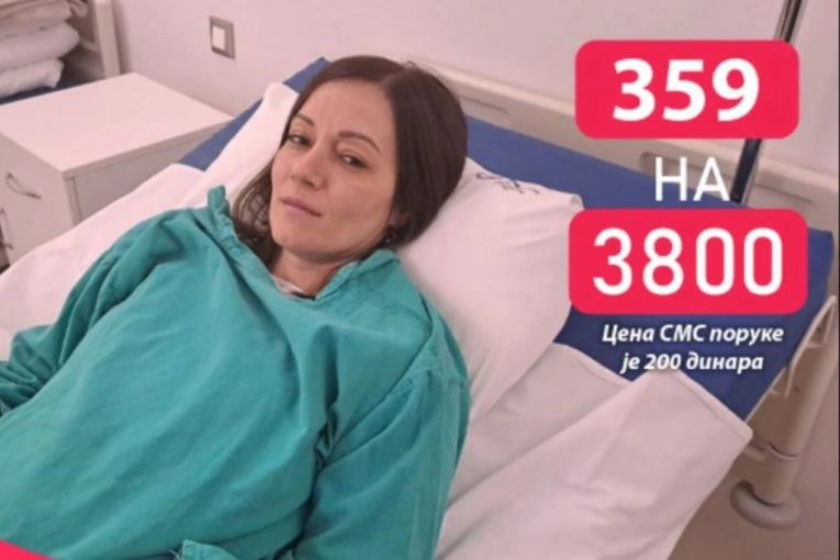 UMESTO DA PRIPREMA SINA ZA POLAZAK U ŠKOLU LEŽI U BOLNIČKOJ POSTELJI: Pomozite Jovani Stanišić da ode na lečenje u inostranstvo - POŠALJITE 359 NA 3800