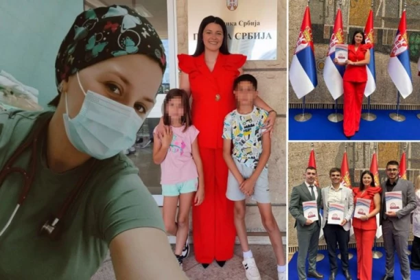 MARIJA JE MEĐU 100 NAJBOLJIH DIPLOMACA MEDICINSKIH FAKULTETA: Sa dvoje male dece upisala fakultet i diplomirala u roku sa prosekom iznad devet