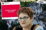 OPOZICIONA NOVINARKA PRIZNALA DA JE PROTEST PROPAO! Okupilo se tri puta manje blokadera nego 15. marta: "50 koraka unazad"